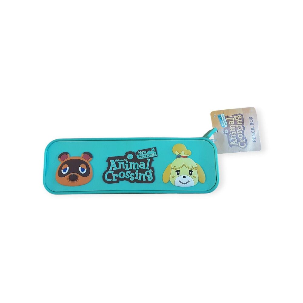 Nintendo Animal Crossing Embossed Silicon Pencil Case